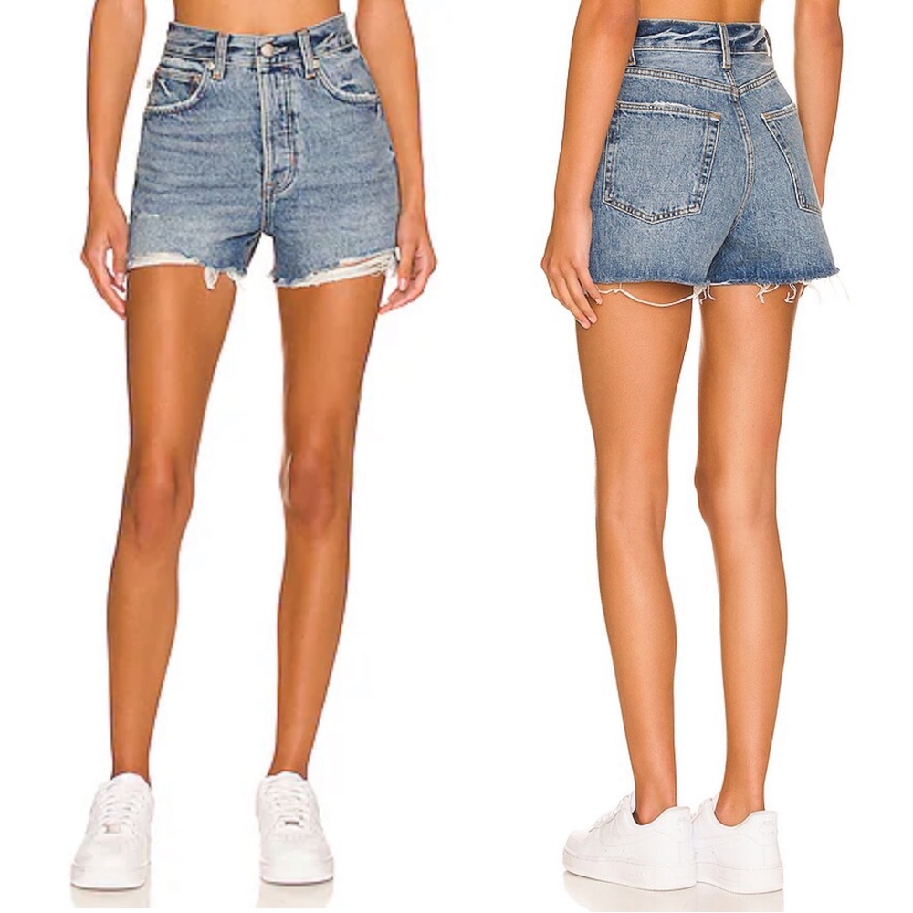 LOVERS + FRIENDS Women’s Size 29 Panorama Austin‎ Super High Rise Cut Off Shorts